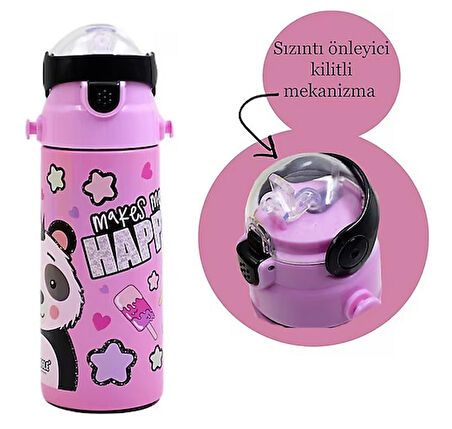 Muggle 550ml Çelik Matara 2635 Kız 