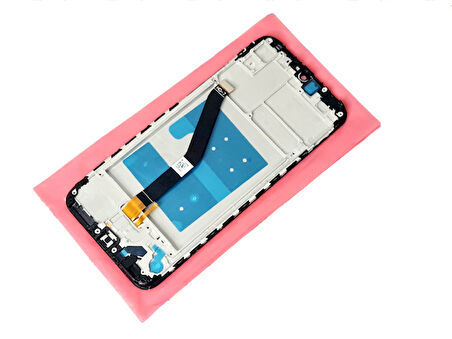 Huawei Uyumlu Y6 2019 Lcd Ekran Dokunmatik Siyah (FULL Çıtalı)