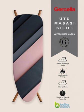 (HEDİYELİ) AURA ÜTÜ MASASI KILIFI BEZİ ÖRTÜSÜ