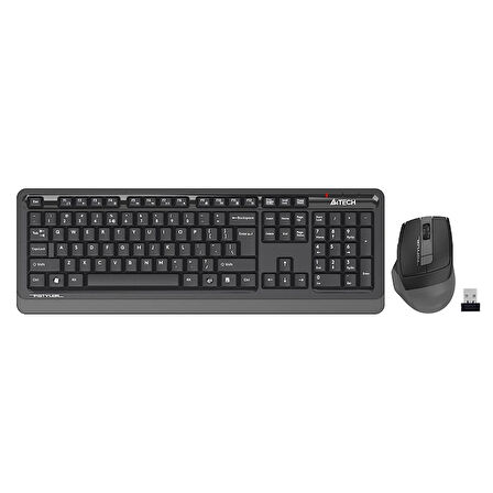 A4 Tech Fg1035 2.4g Gri Q Fn-mm Klv+opt. Mou 2000d
