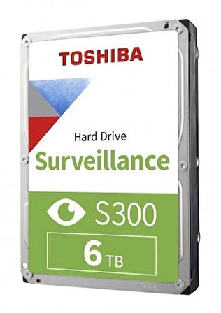 6tb Toshıba 5400rpm S300 Pro Sata3 256mb 7/24 Hdwt860uzsva