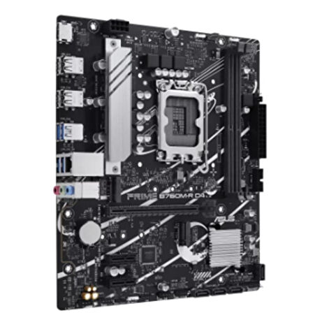 Asus Prıme B760m-r D4 Ddr4 5333mhz 1xhdmı 2xm.2 Usb 3.2 Matx 1700p (12. / 13. Ve 14. Nesil İşlemci İle Uyumlu)