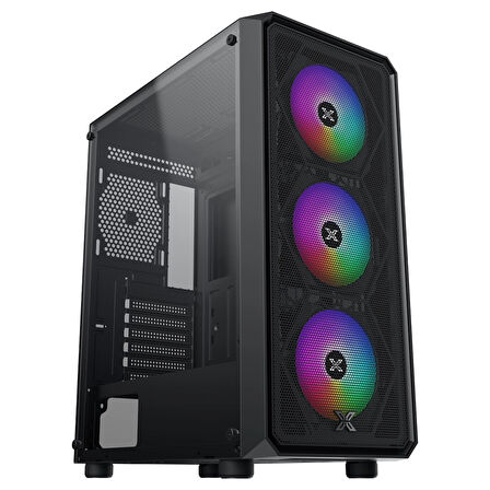 Xigmatek En46476, Duo X Odın Iı, 650w, Mesh Panel, Tempered Glass, Rgb, Atx Gamıng Kasa