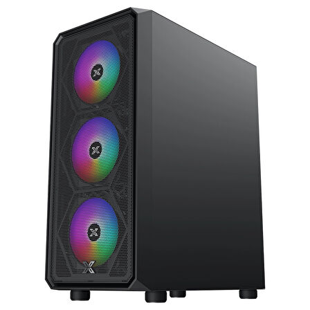Xigmatek En46476, Duo X Odın Iı, 650w, Mesh Panel, Tempered Glass, Rgb, Atx Gamıng Kasa