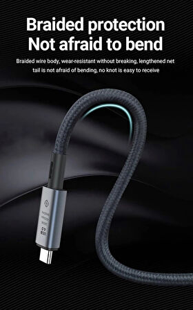 Daytona Zr848 50cm Usb4.0 Tip-c/tip-c(thunderbolt)