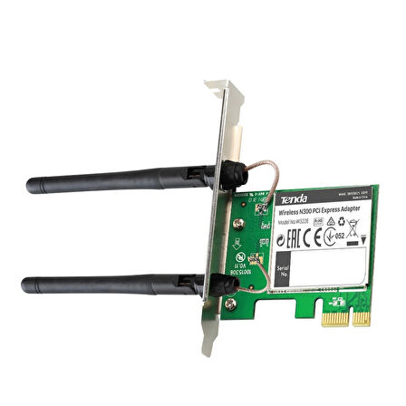 Tenda W322e 300mbps Pcı Express Adaptör