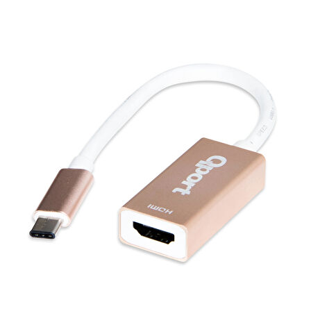 Qport Q-th 14cm Tip-c(e )=>hdmı(d) Çevirici