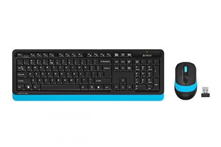 A4 Tech Fg1010 Q 2.4 Ghz Usb Mavi Klavye+mouse Kablosuz Set