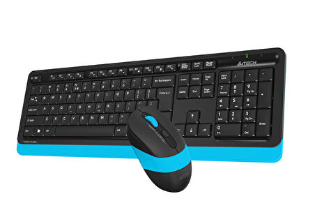 A4 Tech Fg1010 Q 2.4 Ghz Usb Mavi Klavye+mouse Kablosuz Set
