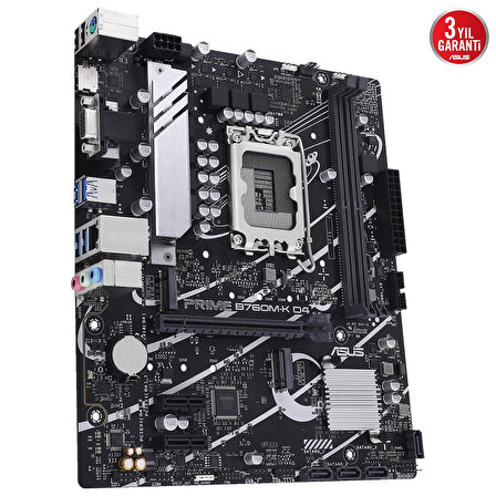 Asus Prıme B760m-k D4 Ddr4 5333mhz(oc) Rgb M.2 Matx 1700p