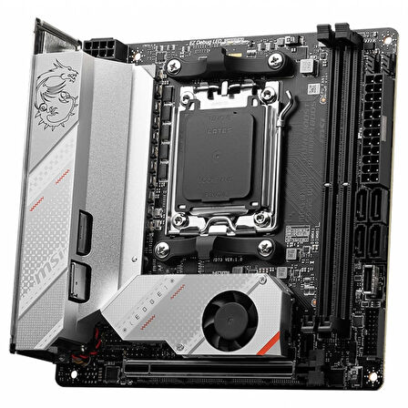 Msı Mpg B650ı Edge Wıfı Ddr5 Hdmı M.2 Usb 3.2 Lan Wifi Mıtx Am5
