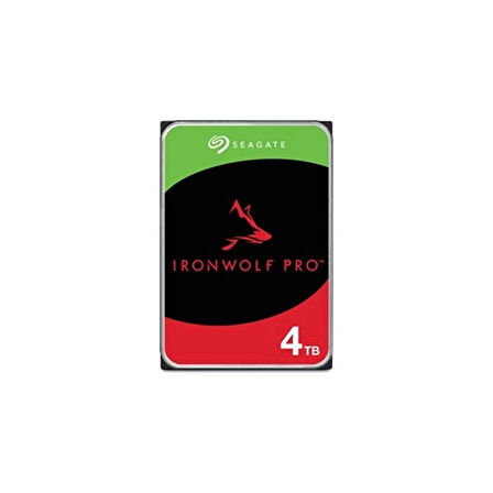 4 Tb Seagate 3.5 Ironwolf Pro Sata3 7200rpm 256mb St4000nt001 (5 Yıl Resmı Dıst Garantılı)