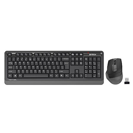 A4 Tech Fg1035 2.4g Gri Q Fn-mm Klv+opt. Mou 2000d