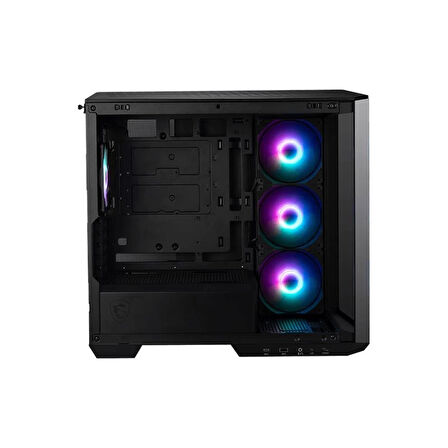 Msı Mag Pano M100r Pz Temperli Cam 3x120mm 1x120mm Argb Fan Matx Gamıng Bilgisayar Kasası Siyah