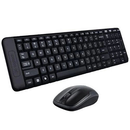 Logıtech Mk220 Kablosuz Set Mm Q Tr Usb Siyah 920-003163