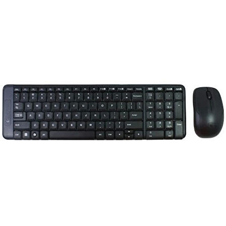 Logıtech Mk220 Kablosuz Set Mm Q Tr Usb Siyah 920-003163