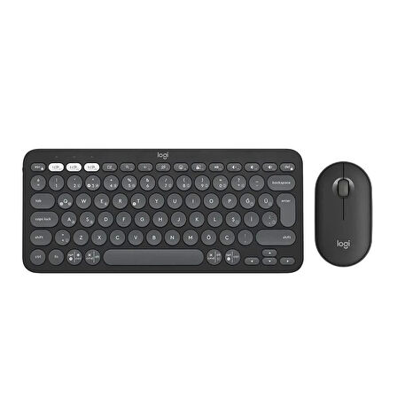 Logıtech Pebble Türkçe Q Klavye Ve Mouse 920-012245