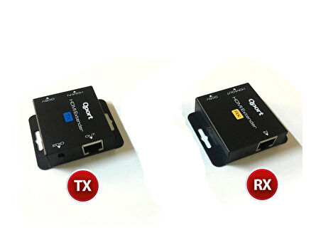 Qport Q-hex2 Hdmı Extender Cat6 60m 2 Li Paket