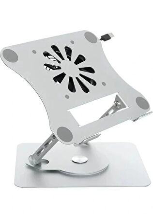 Daytona J41 360° Döner Metal Fanlı Notebook Stand,