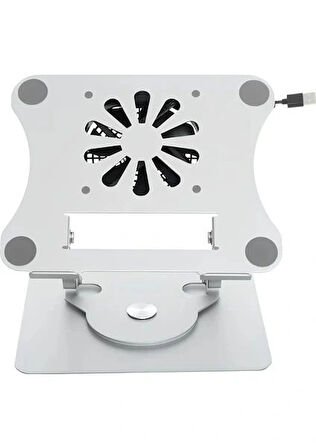 Daytona J41 360° Döner Metal Fanlı Notebook Stand,
