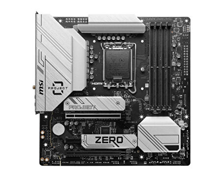 Msı B760m Project Zero Ddr5 7800mhz Matx 1700p