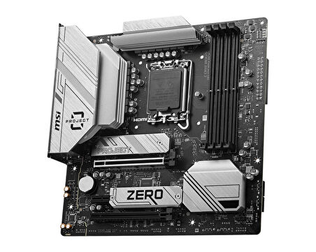 Msı B760m Project Zero Ddr5 7800mhz Matx 1700p