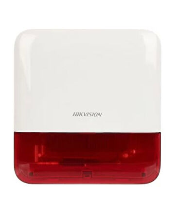 Hıkvısıon Ds-ps1-e-we Harici Tip Kablosuz Alarm Sireni (kırmızı)