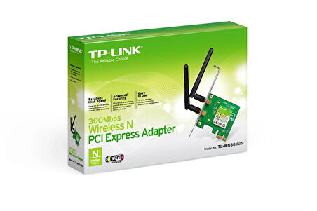 Tp-lınk Tl-wn881nd 300mbps 2 Anten Kablosuz N Pcı Express Wıfı Adaptor
