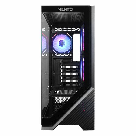 Vento VG4202FLA 850W 80+ Bronz USB 3.2 ARGB eATX Mid Tower Siyah Kasa
