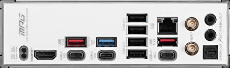 Msı Mpg B850 Edge Tı Wıfı Am5 Ddr5 8400mhz(oc) Hdmı 4x M.2 Usb 10gbs 5g Lan Wı-fı 7 Atx