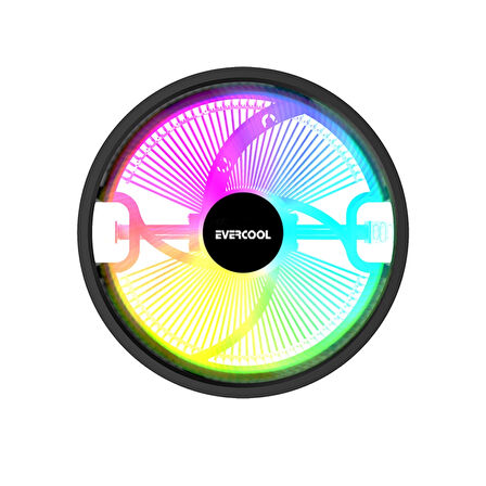 Evercool Cs-02, Cpu Fan, (amd Ve Intel Tüm İşlemciler İle Uyumlu)