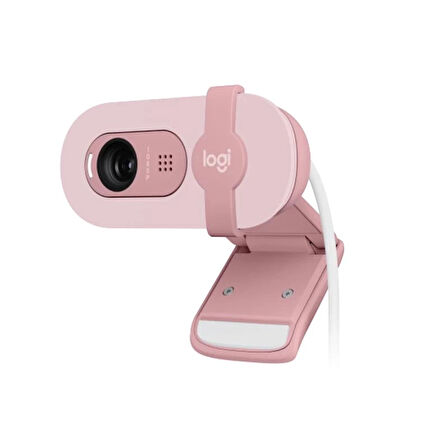 Logıtech Brıo 100 Full Hd 1080p Mikrofonlu Web Kamera Pembe 960-001623
