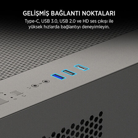 James Donkey Stark S700 750w Sıyah Gamıng Kasa