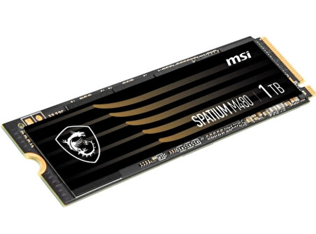 1tb Msı Ssd Spatıum M480 Pro Pcıe 4.0 Nvme M.2 7400/6000mb/s