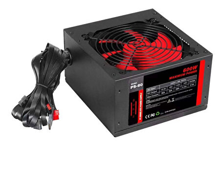 Hıper Ps-60 600w 12 Cm Fan Power Supply