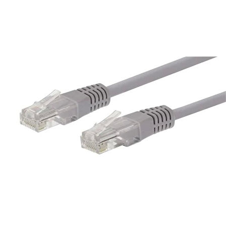 Uranıum 50 Cm 26awg 250mhz Lszh Utp Gri Renk Cat6 Patch Kablo