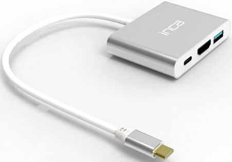 Inca Itpc-04t Tip-c=>hdmi+usb3.0+pd(100w) Çevirici