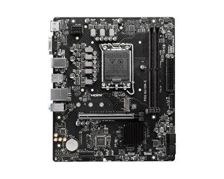 Msı Pro H610m-e Ddr5 5600mhz(oc) Hdmı Vga M.2 Matx 1700p
