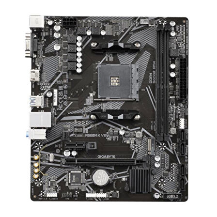 Gıgabyte A520m-k V2 Ddr4 5100mhz 1xvga 1xhdmı 1xm.2 Usb 3.2 Matx Am4 (amd Am4 5000/4000 /3000 Serisi İle Uyumlu)