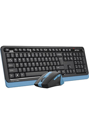 A4 Tech Fg1035 Kablosuz Q Klavye-mouse Mavi Set