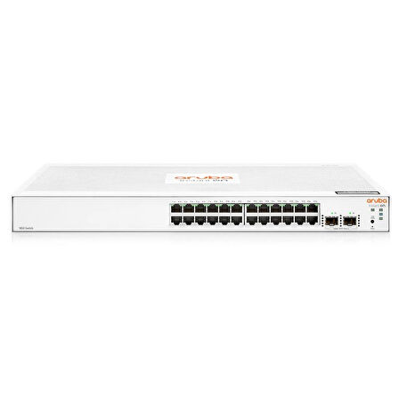 Hpe Aruba Ion Jl812a 1830 24 Port Gıgabıt + 2x1gb Sfp Uplınk Yönetilebilir Rackmount Swıtch