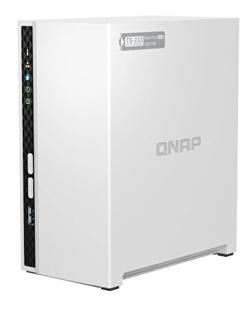 Qnap Ts-233 2 Yuvalı 2gb Depolama Ünitesi (resmi Distribütör Garantili)