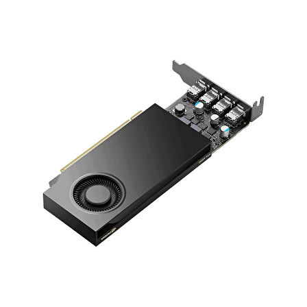 Pny Rtxa1000 8gb Ddr6 128bit 4 Xdısplay Çıkışlı Pasif Soğutuculu Yapay Zeka Aı Ekran Kartı  (vcnrtxa1000-sb)