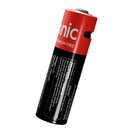 Asonıc Pl1400, Aa, Şarjlı Pil, 1.5volt, 1400mah/2600mwh, Type-c İle Kolay Şarj,  2 Li Paket (usb To Type-c Kablo Hediye)