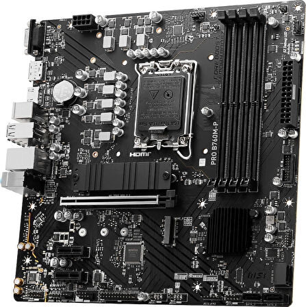 Msı Pro B760m-p Ddr5 6800mhz(oc) M.2 Hdmı Matx 1700p