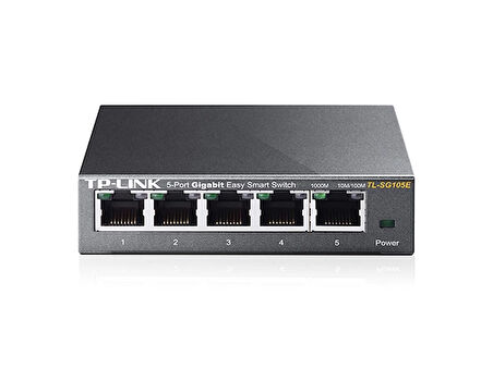 Tp-lınk Tl-sg105e 5port 10/100/1000 Yönetilebilir Swıtch