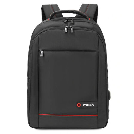 Mack Mcc-007 17.3" Offıce Usb Girişli Notebook Sırt Çantası Siyah