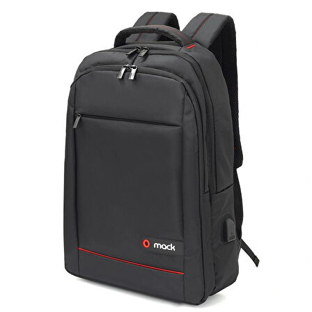 Mack Mcc-007 17.3" Offıce Usb Girişli Notebook Sırt Çantası Siyah