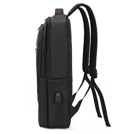 Mack Mcc-007 17.3" Offıce Usb Girişli Notebook Sırt Çantası Siyah