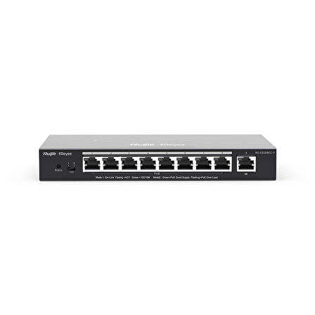 Ruijie- Reyee Rg-es209gc-p 8xge-1xge Uplink 120w Poe Switch